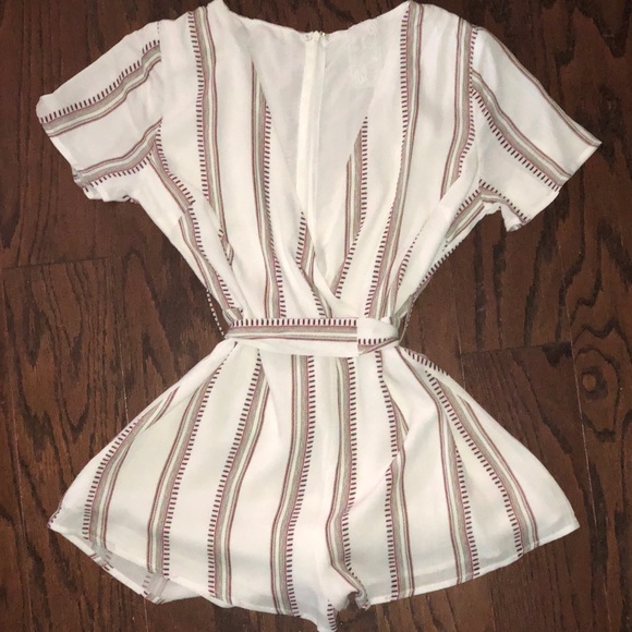 Sadie & Sage Other - !!ONLY ONE LEFT!! PL Striped Romper